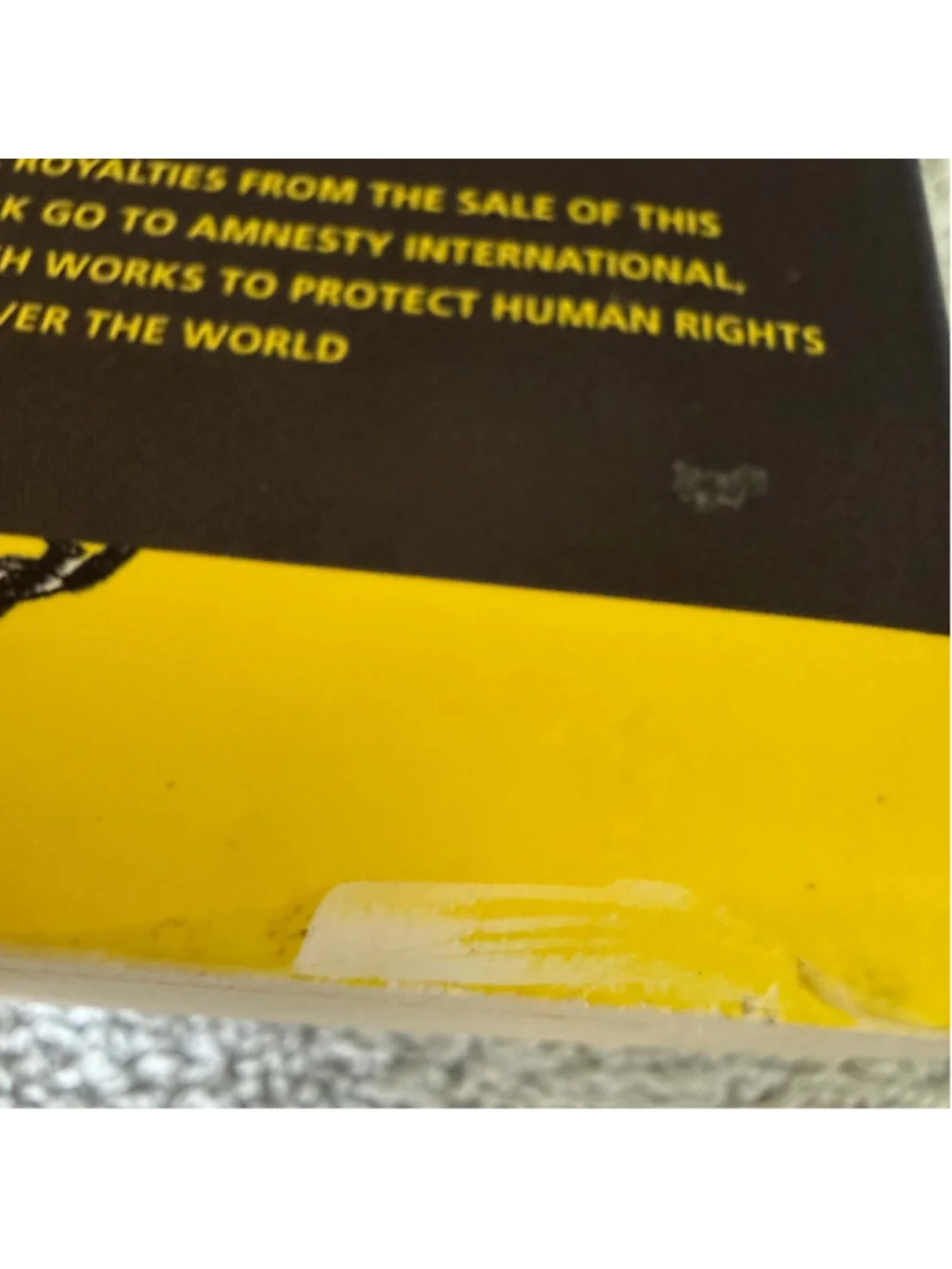 Here I Stand: Stories That Speak For Freedom Book - Yellow/Black